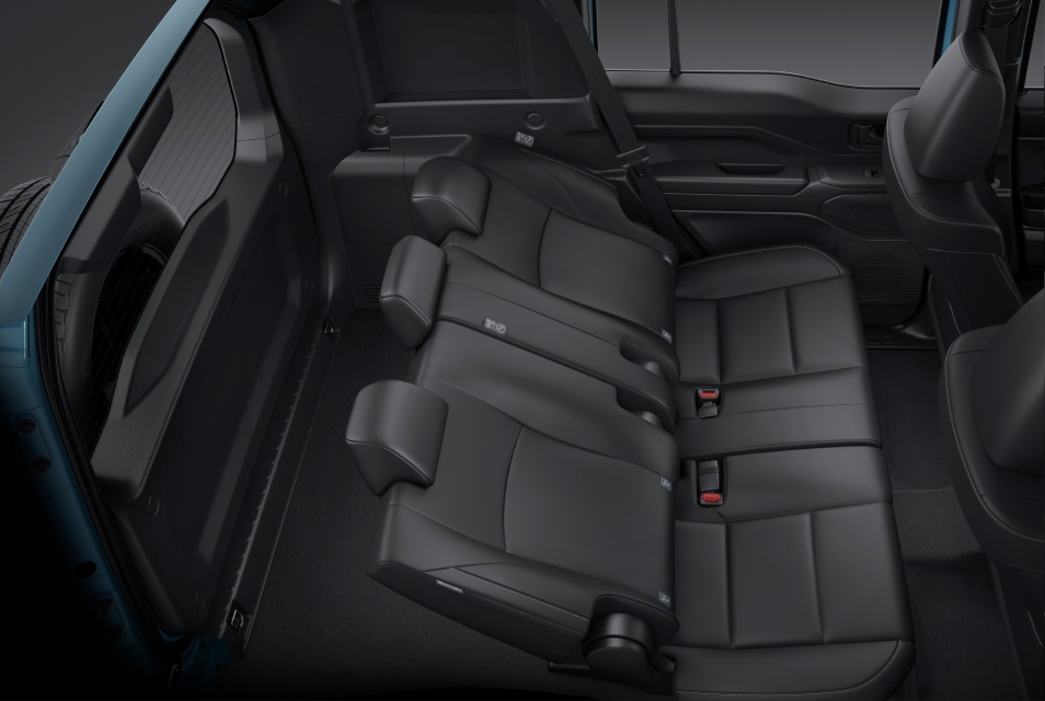 40° Rear Seat Reclining